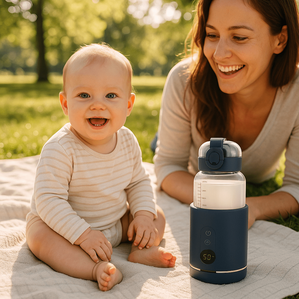 Chauffe biberon portable idéal pour nourrir bébé