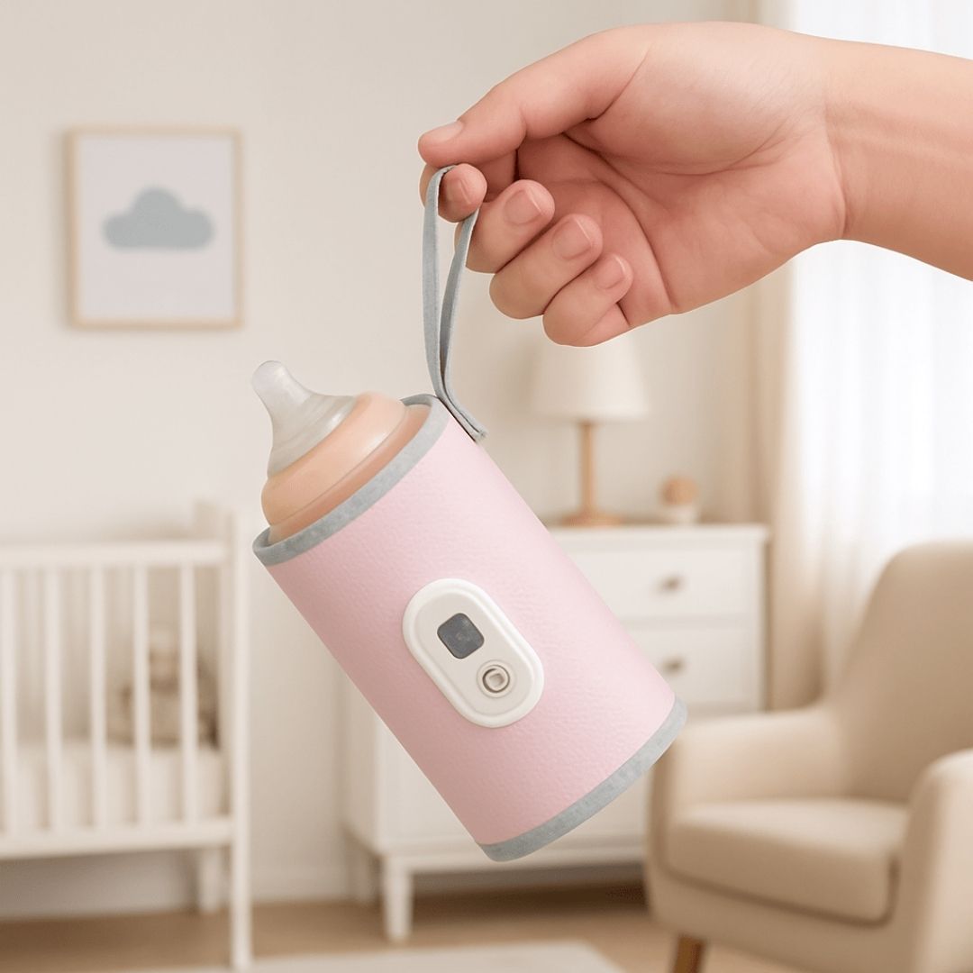 Chauffe biberon portable indispensable en déplacement