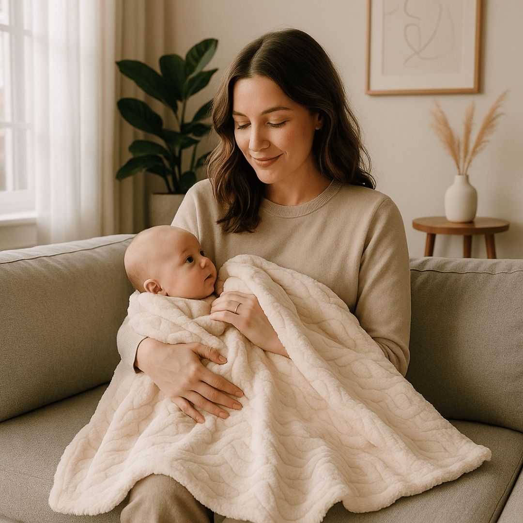 Couverture bébé douce comme un câlin pour les tout petits