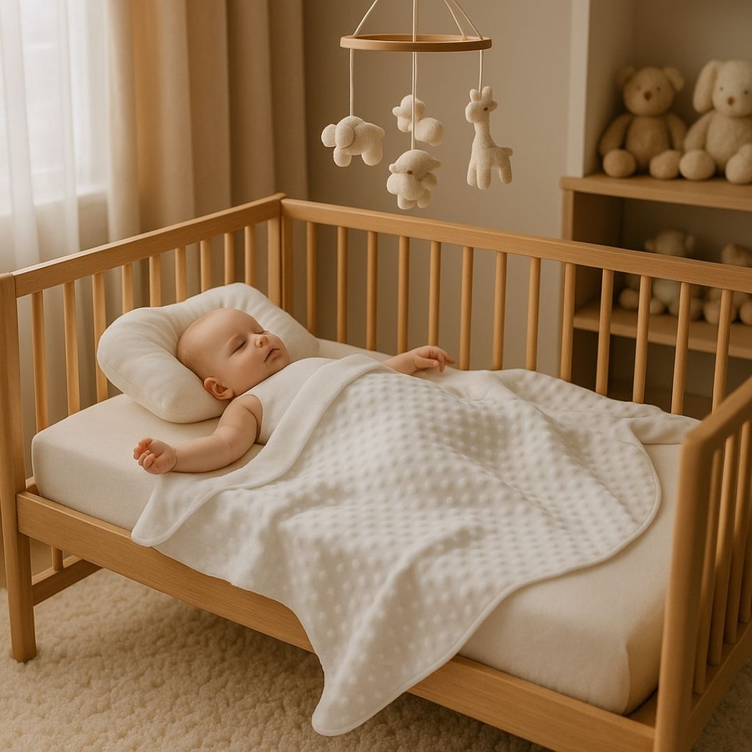 Couverture bébé sommeil profond pendant 8 heures