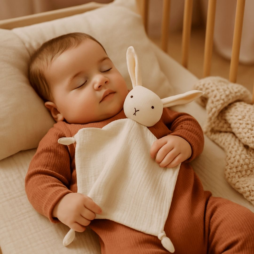 Doudou bébé apaisé