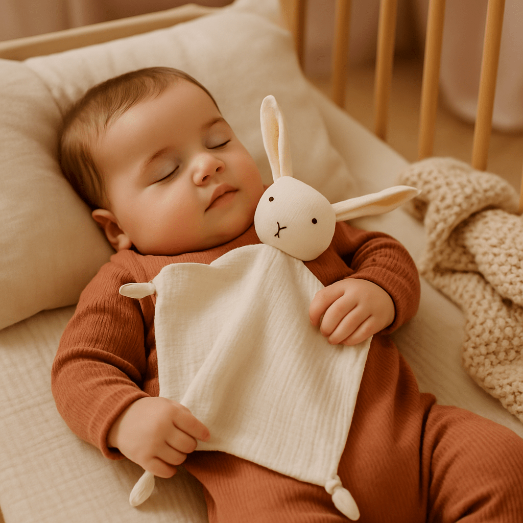 Doudou bébé apaisé