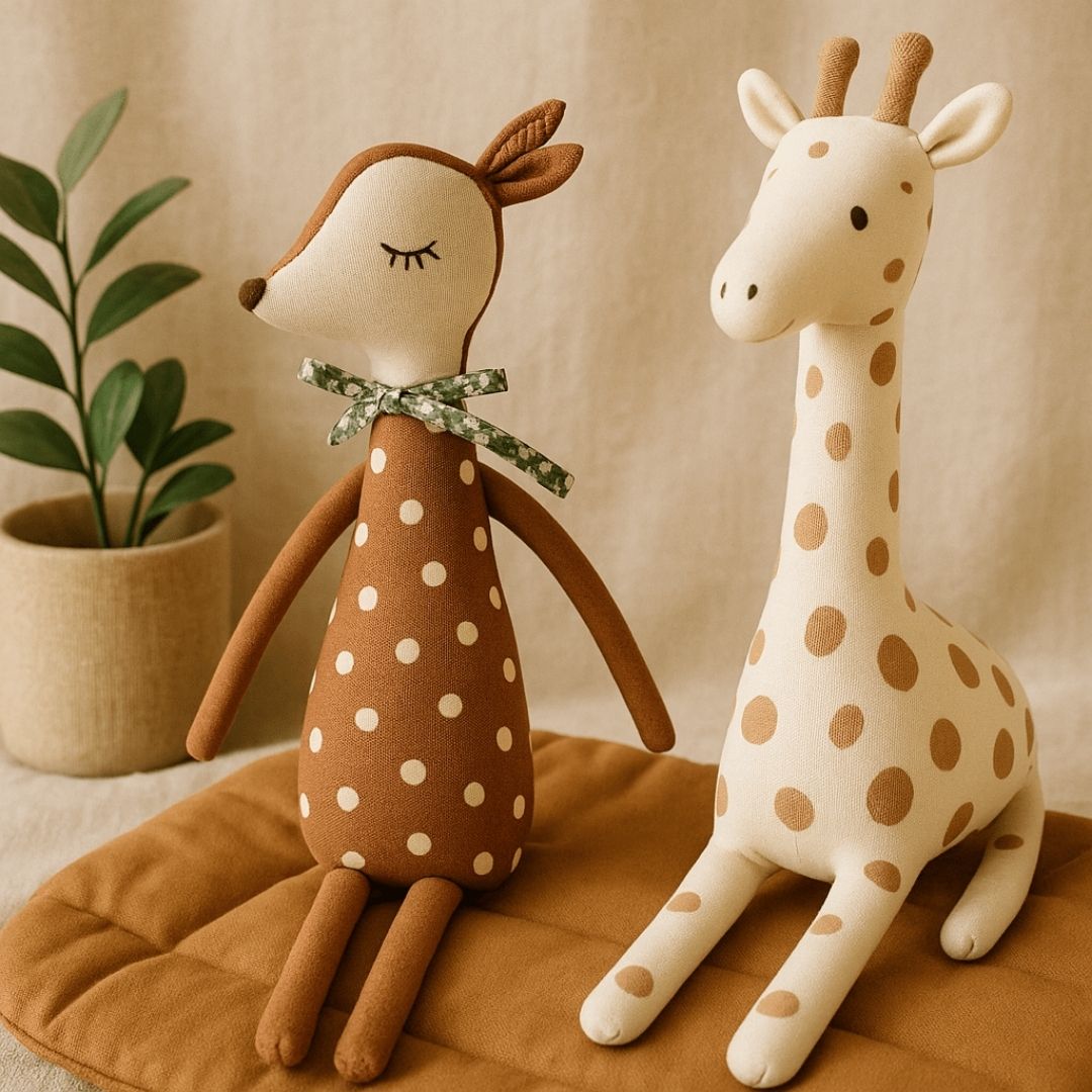 Doudou bambi fermier