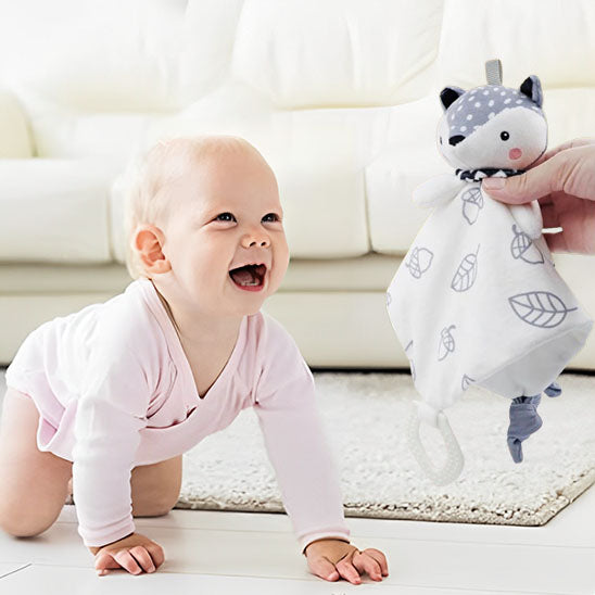 Doudou calinou bébé renard