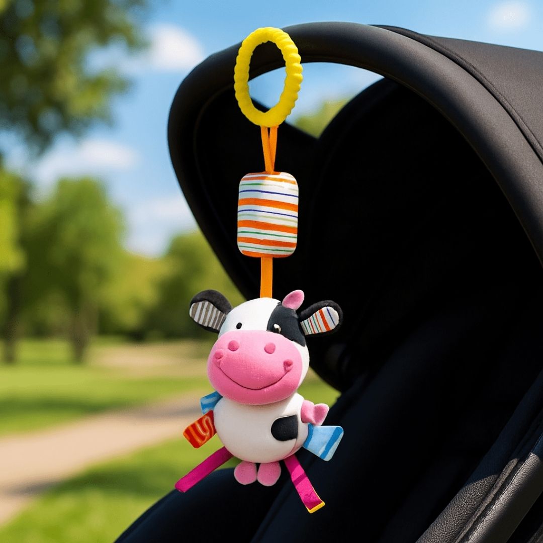 Hochet bébé idéal pour les promenades