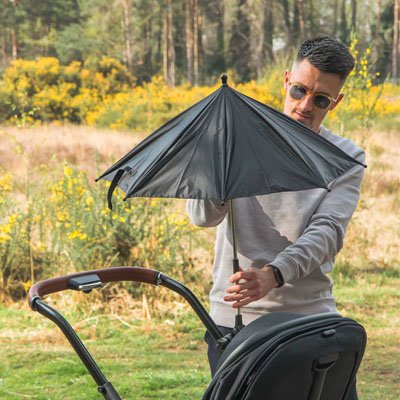 Ombrelle pour poussette protection pour les peaux sensibles