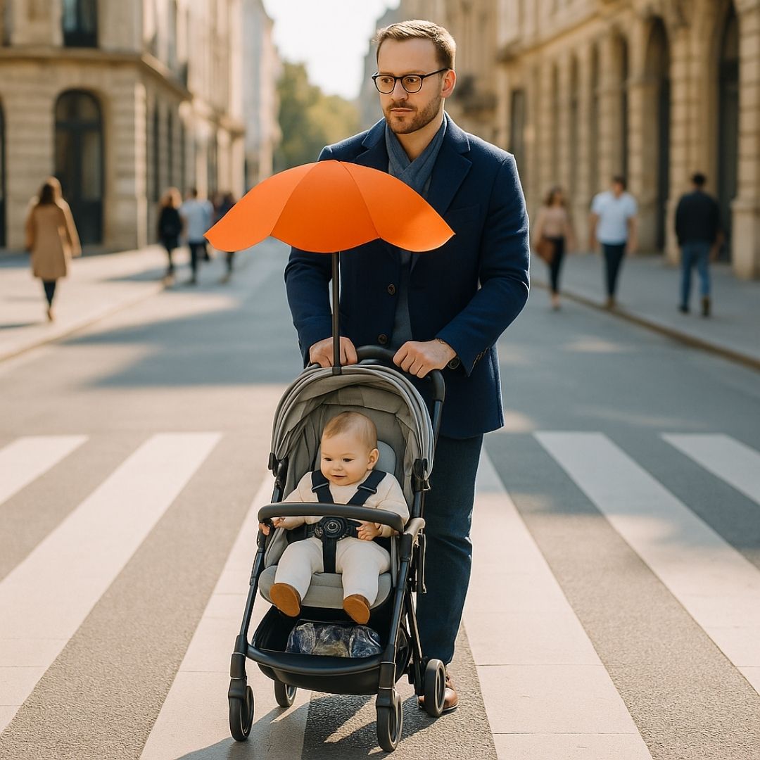 Ombrelle pour poussette protection uv supérieur