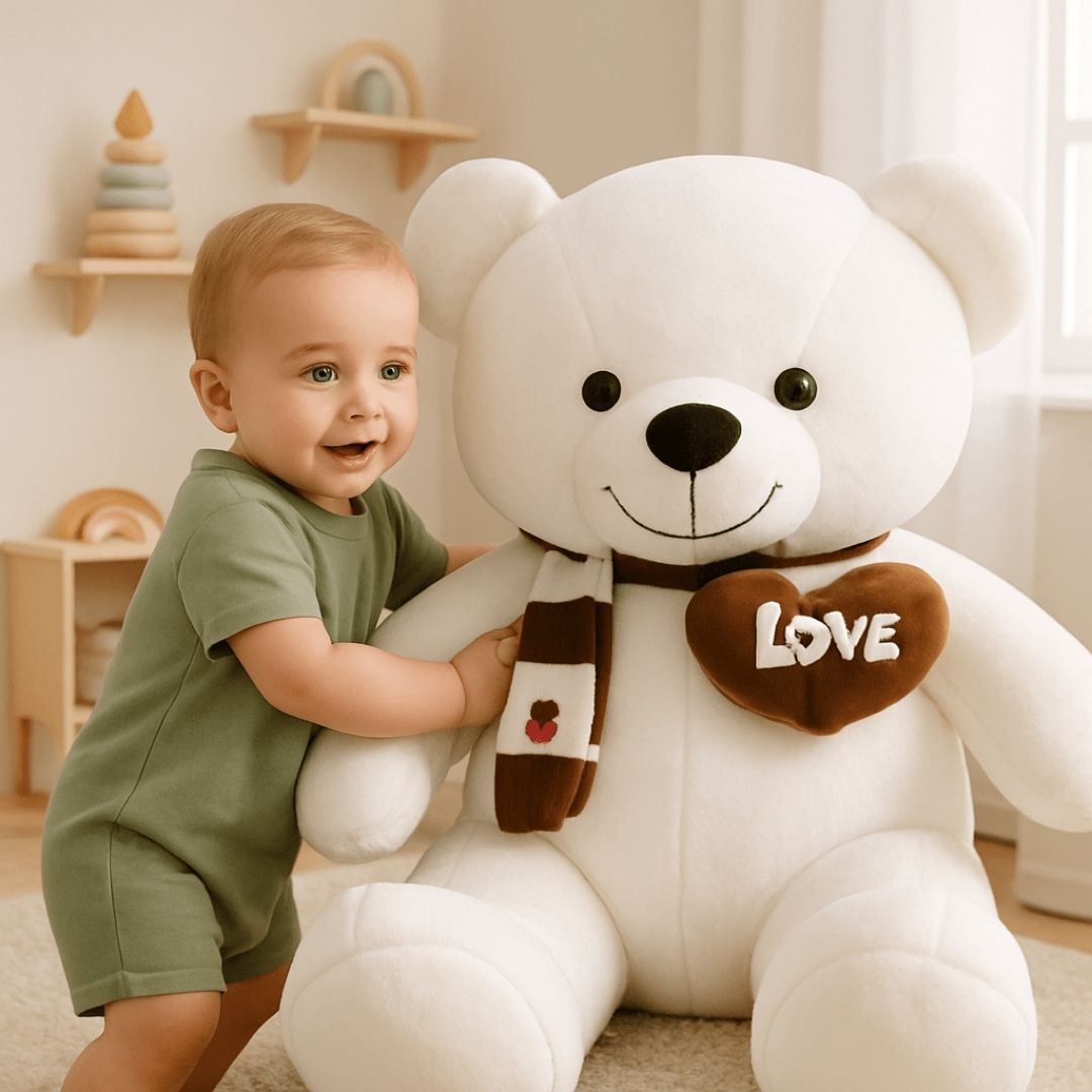 Ours en peluche géant pour développer son imagination