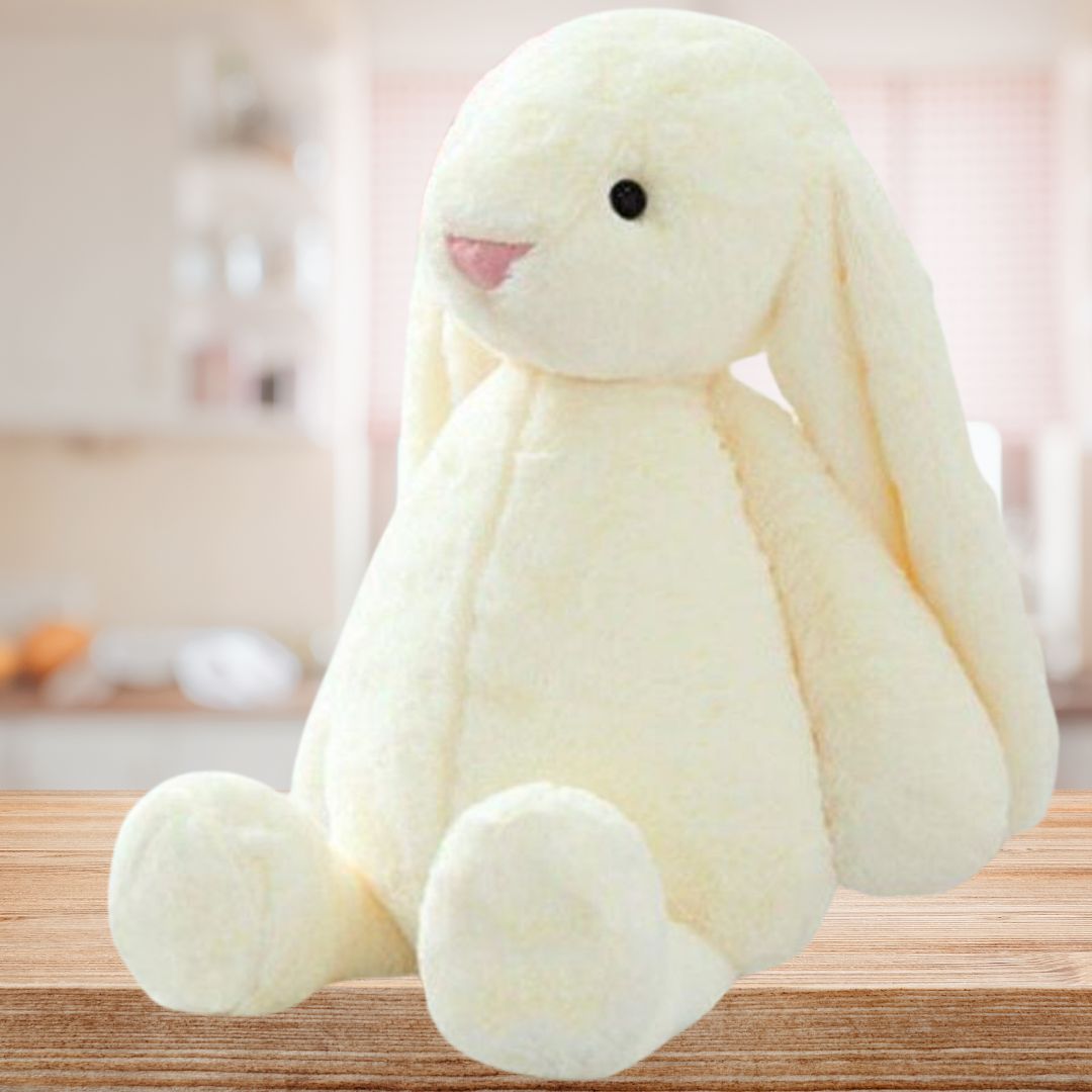 Peluche lapin le compagnon dès la naissance