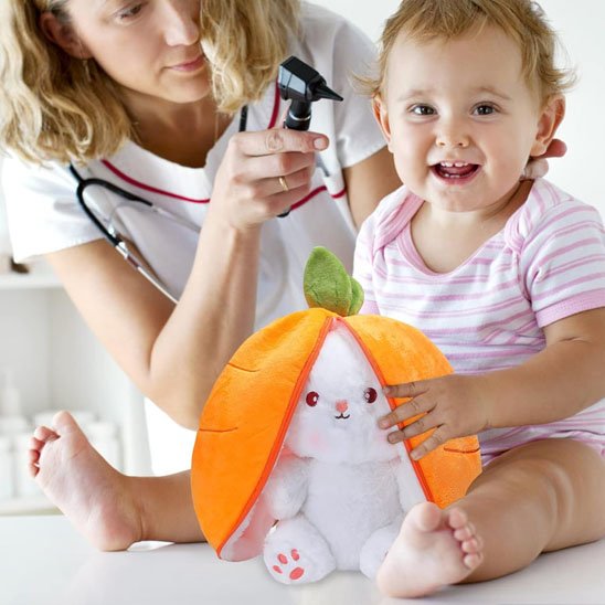 Peluche lapin plus qu'un jouet