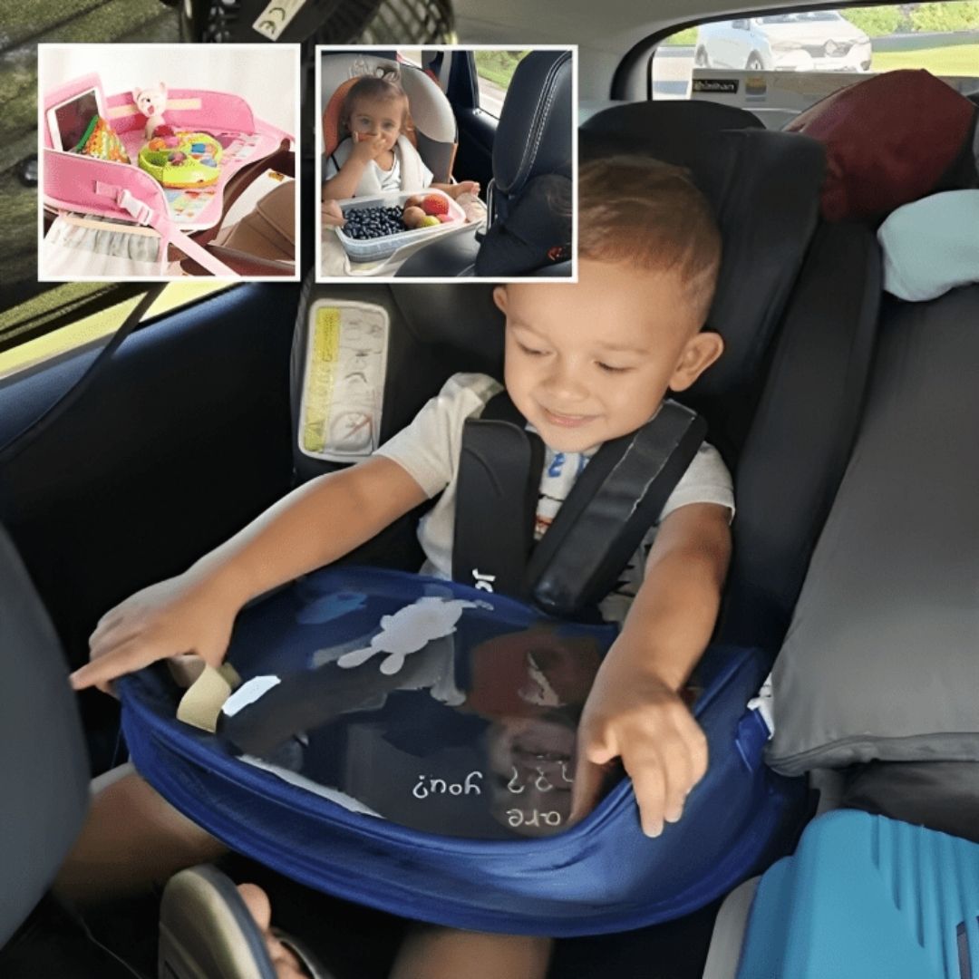 Plateau de voyage pour voiture espace personnel de jeux