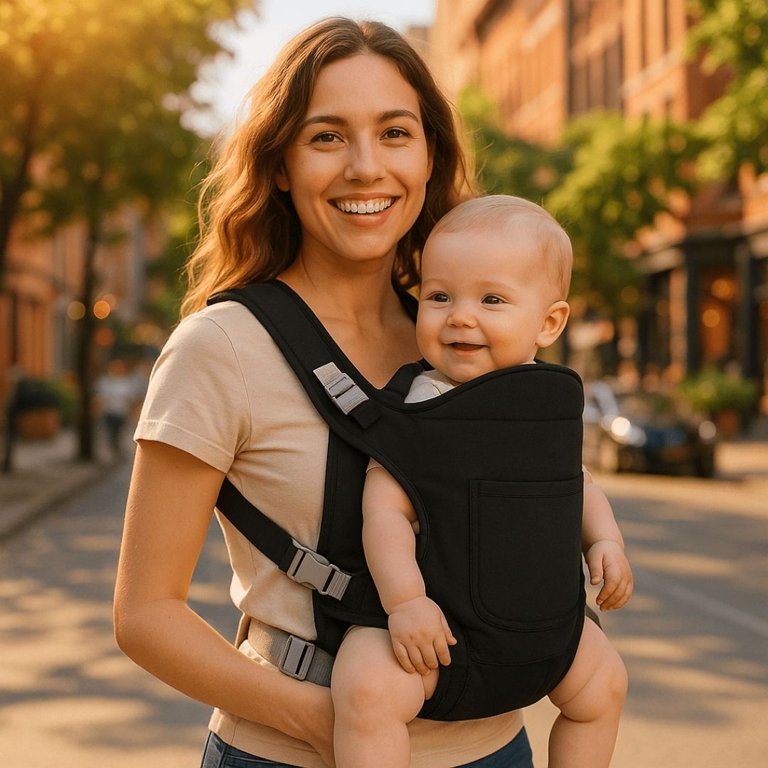 Porte bébé confortable et ajustable