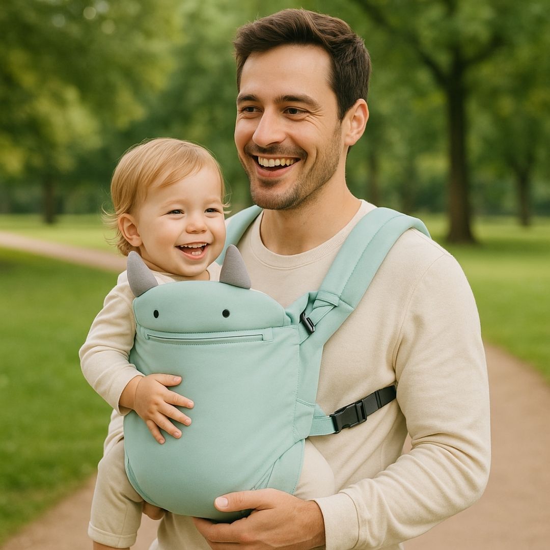Porte bébé physiologique innovant