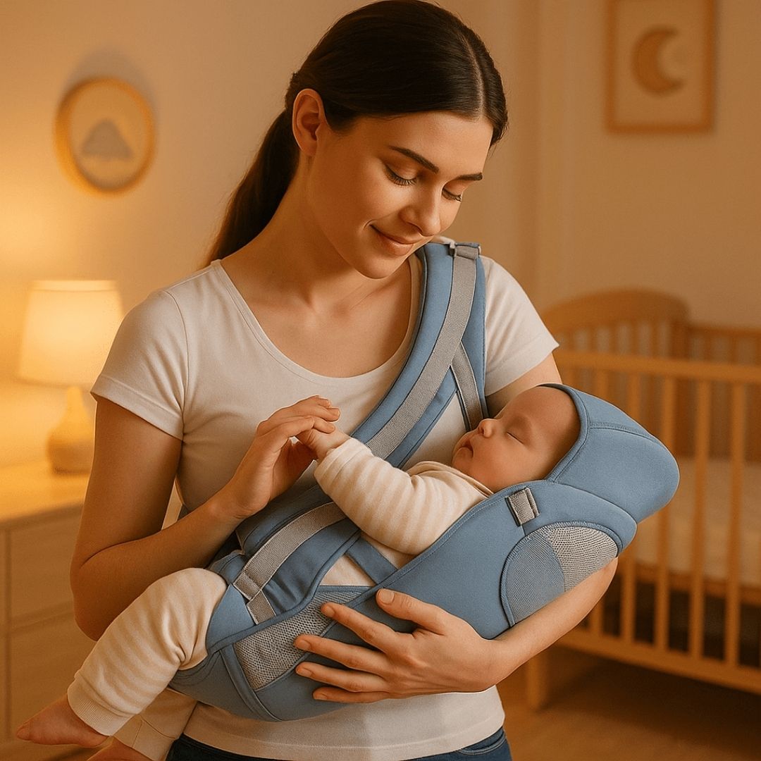 Porte bébé physiologique pour des multiples positions