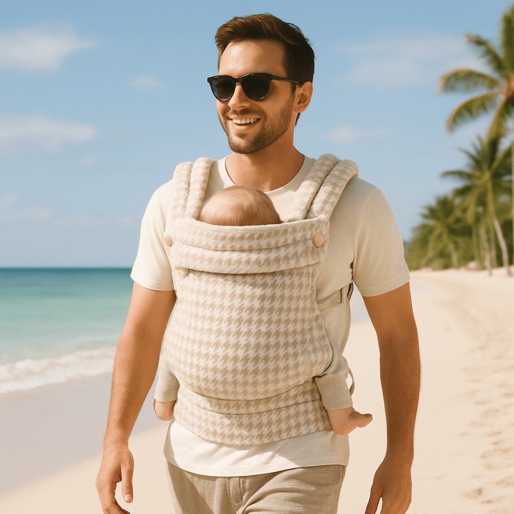 Porte bébé physiologique pour le bon développement de la hanche