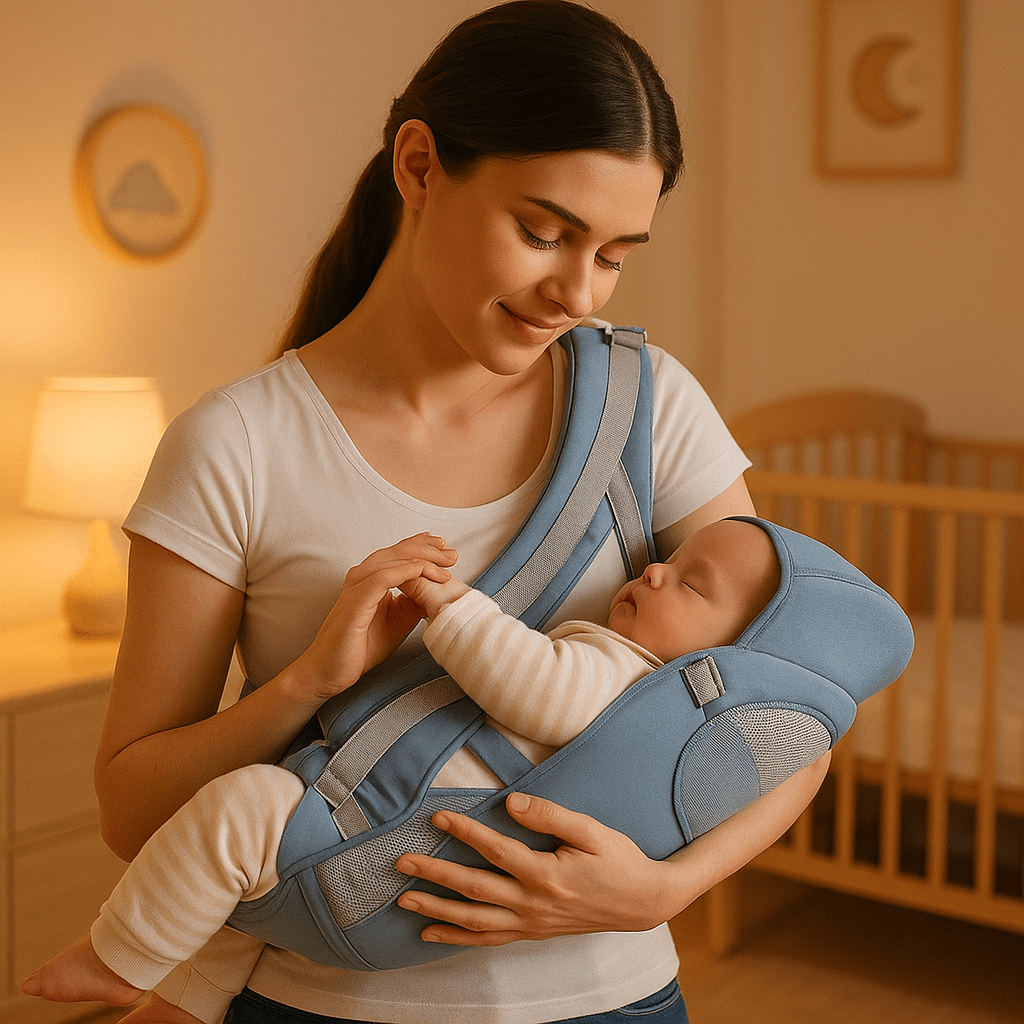 Porte bébé physiologique pour un confort maximal