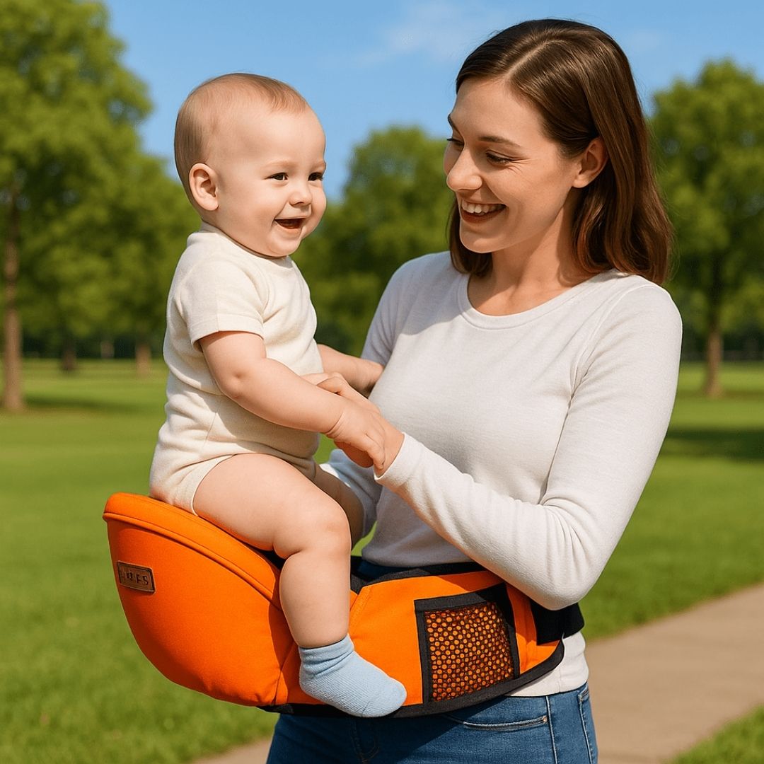 Porte bébé respirant et confortable