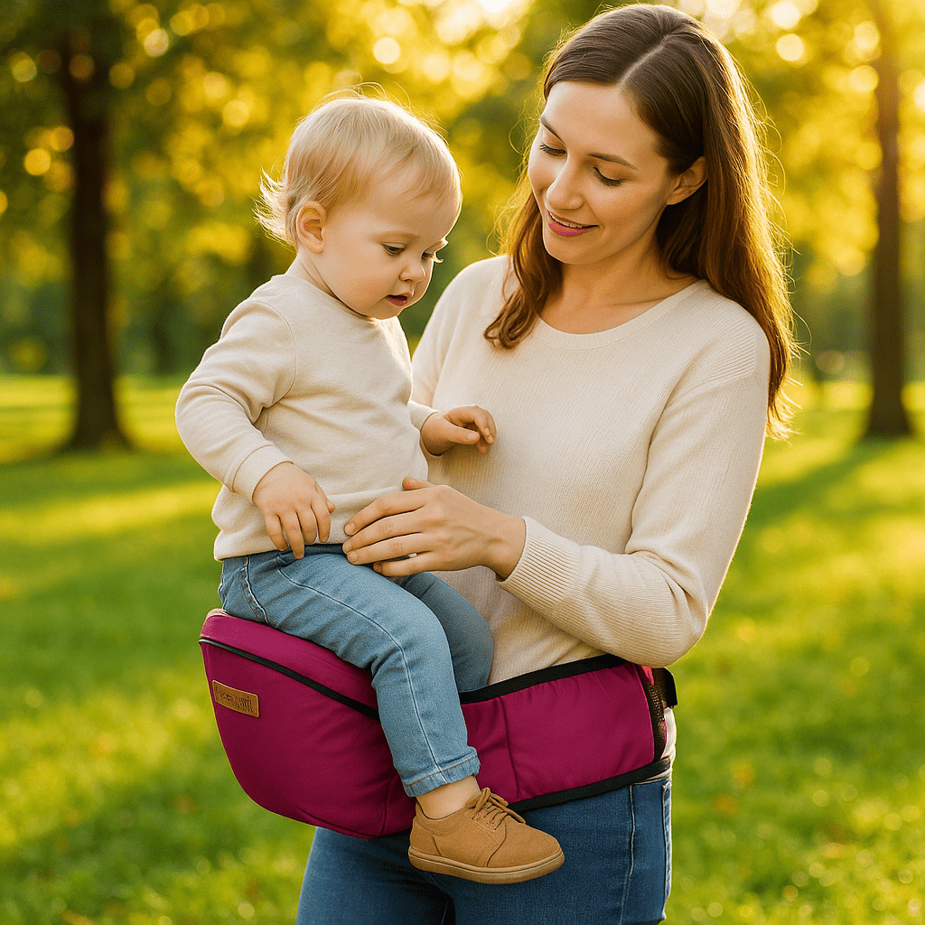 Porte bébé respirant et confortable