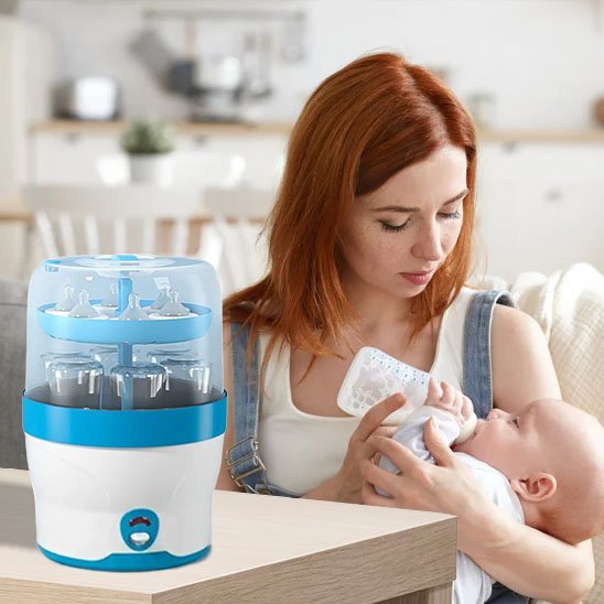 Sterilisateur biberon protection immédiate contre les infections