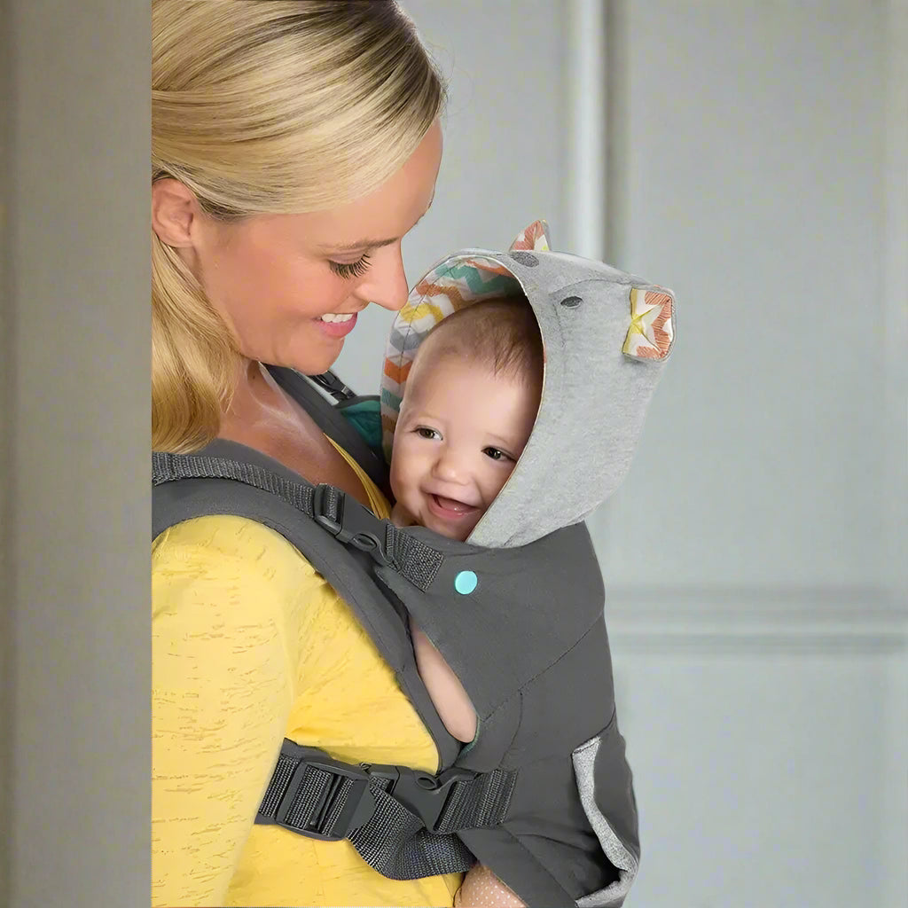 porte bébé physiologique contre les intempéries