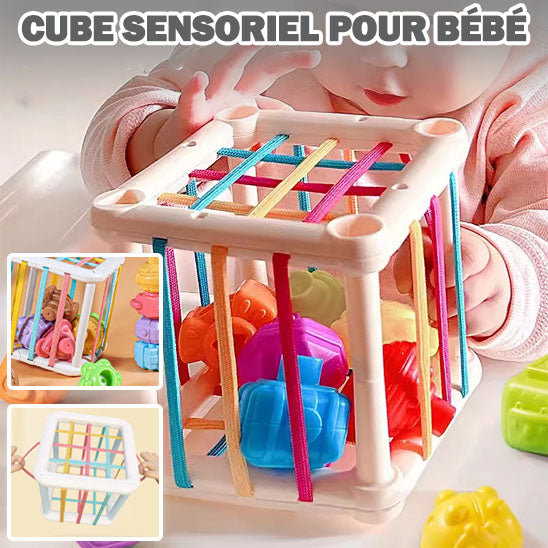 Cube d'activité bébé : Le jouet sensoriel ultime pour le développement de votre enfant