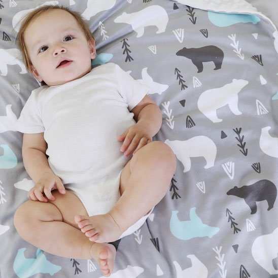Couverture bébé assure le confort mors de vos déplacements