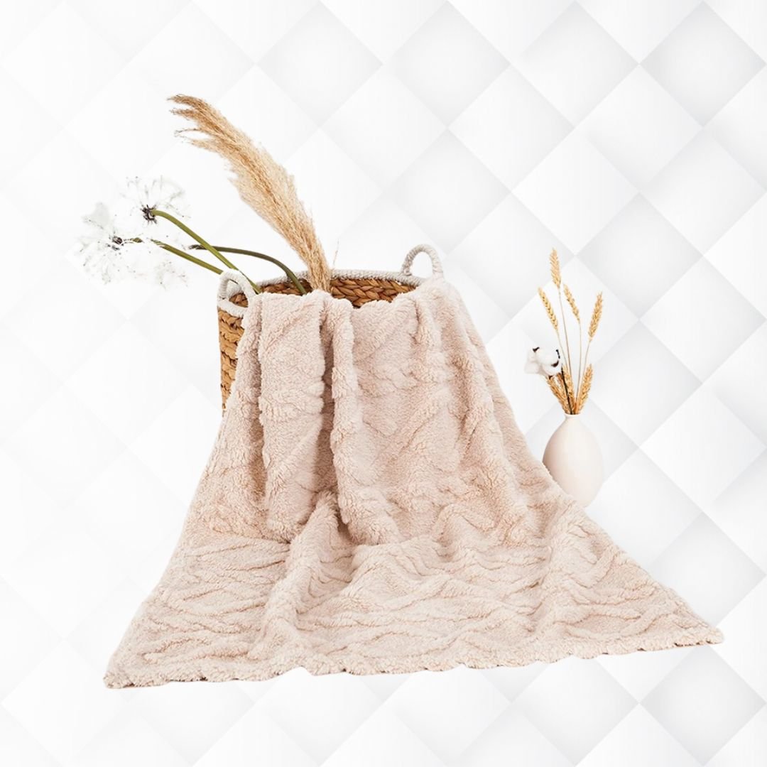 Couverture bébé doucelia beige