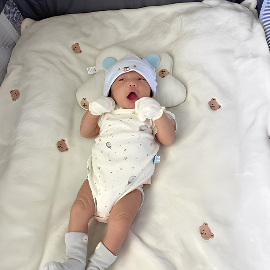 Couverture bebe polaire doux pour la peau