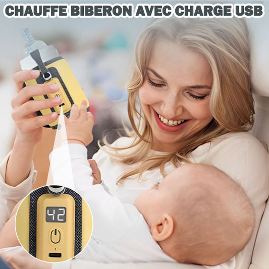 Chauffe-biberon Intelligent USB : La Solution Idéale pour les Parents Actifs