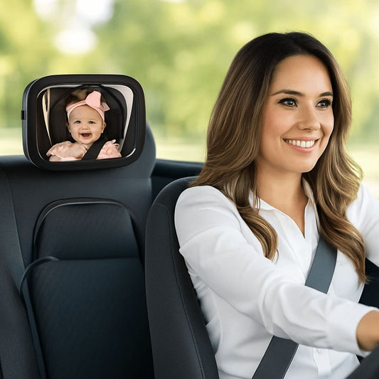 Miroir voiture bebe garder un œil sur votre bébé