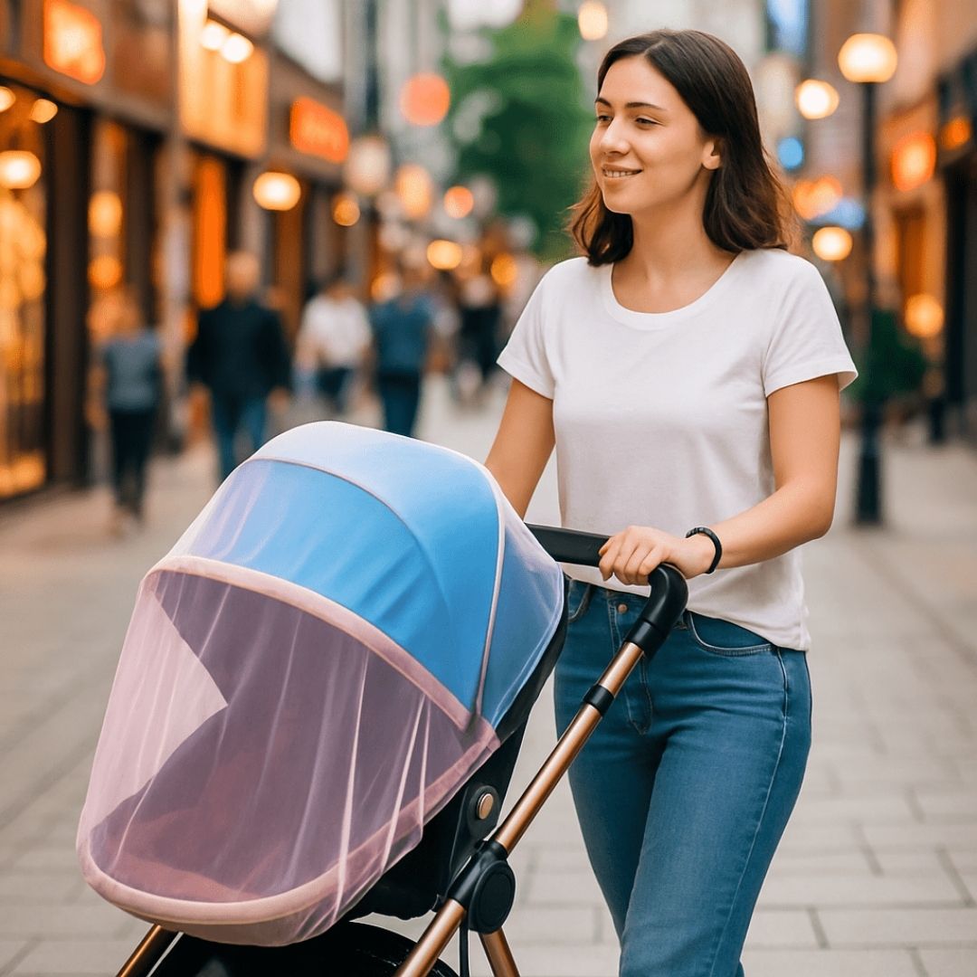 Moustiquaire bebe parfaitement protégée