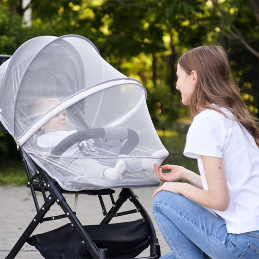Moustiquaire bebe protège du vent