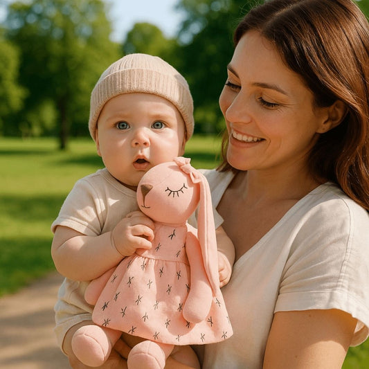 Peluche lapin qui renforce les liens familiaux