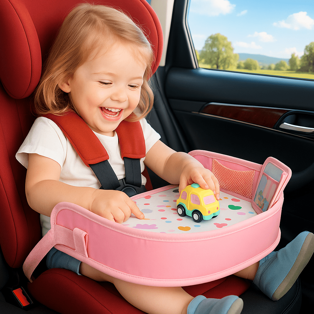Plateau de voyage pour voiture le bonheur pour les enfants
