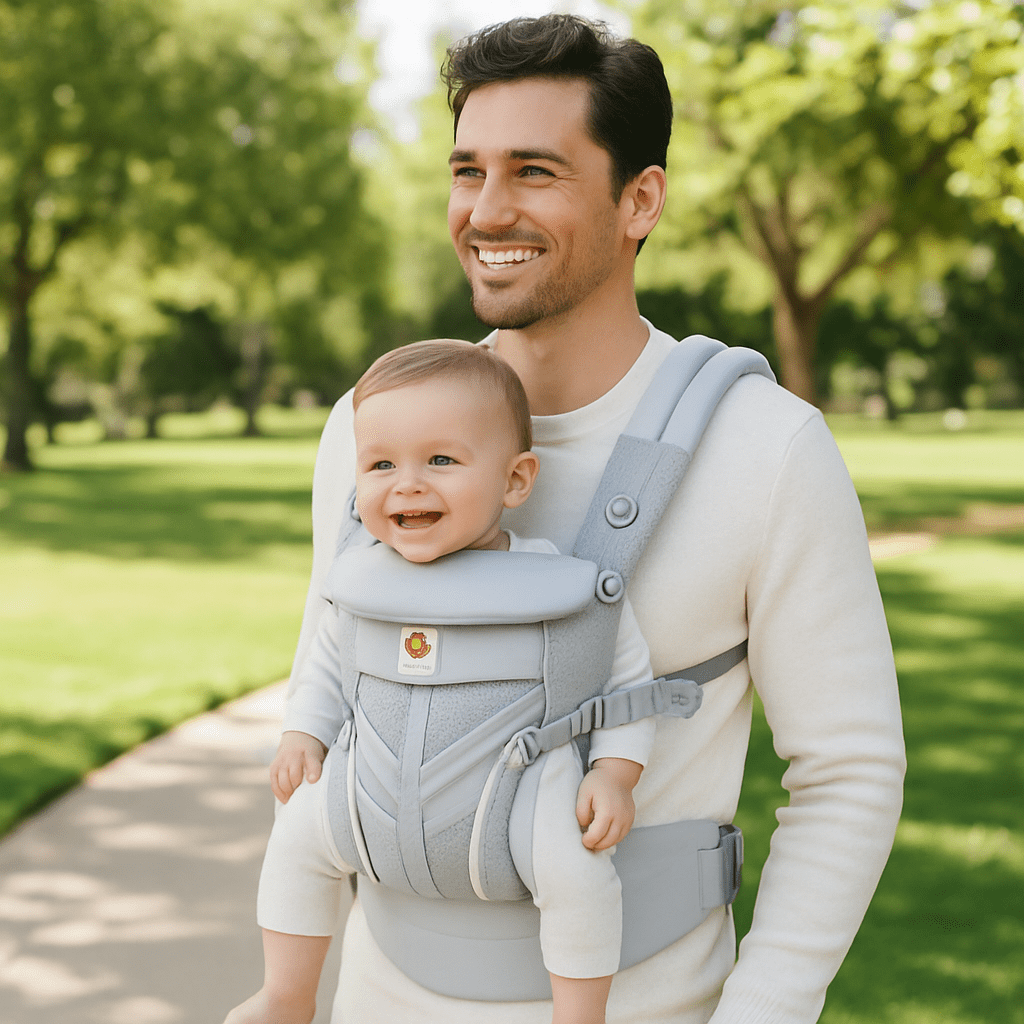 Porte bébé physiologique conçu pour la vie urbaine