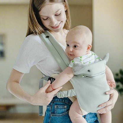 Porte bébé physiologique léger et respirant