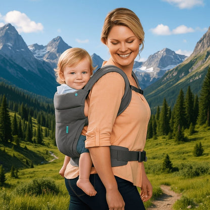 Porte bébé physiologique spécial randonnée
