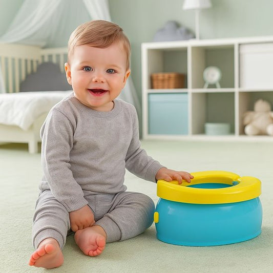 Pot bebe toilette favorise l'autonomie de bébé