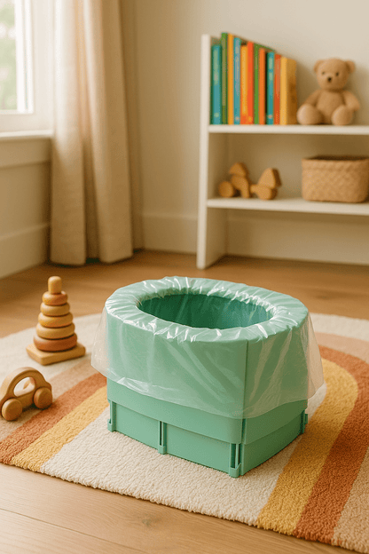 Pot bebe toilette pour des besoins urgent