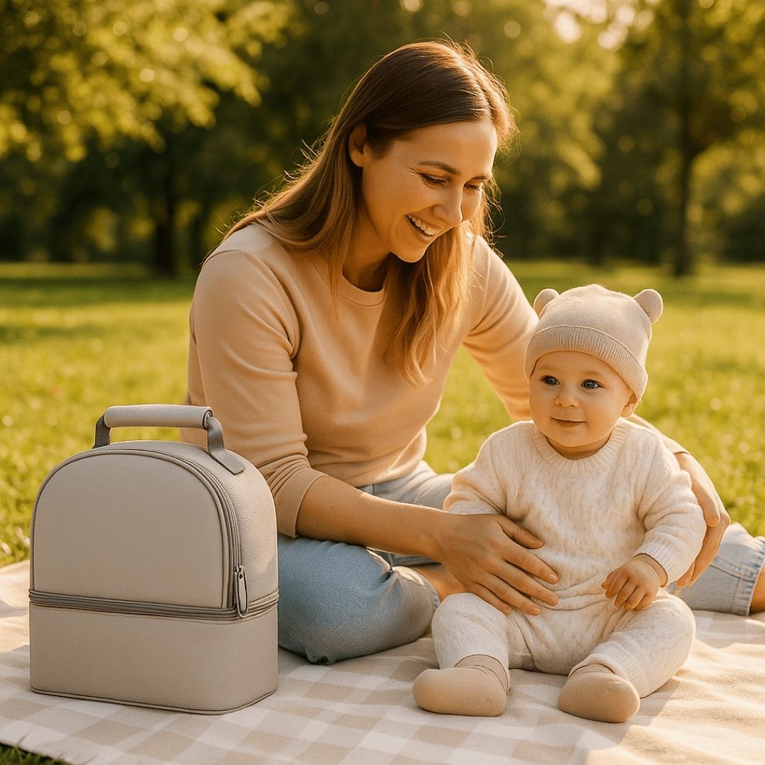 Sac a dos isotherme idéal pour les sorties avec bébé