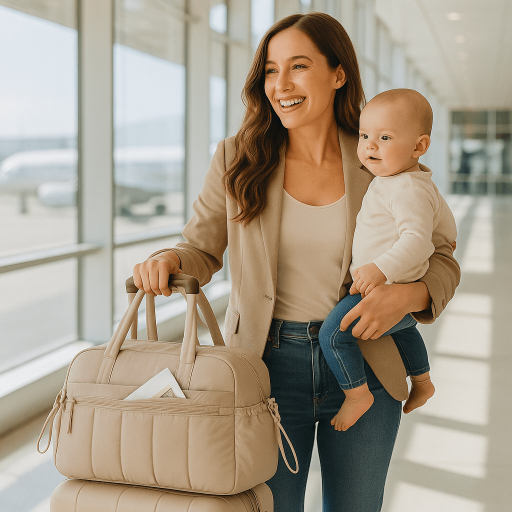 Sac a langer idéal pour vos voyages en avion