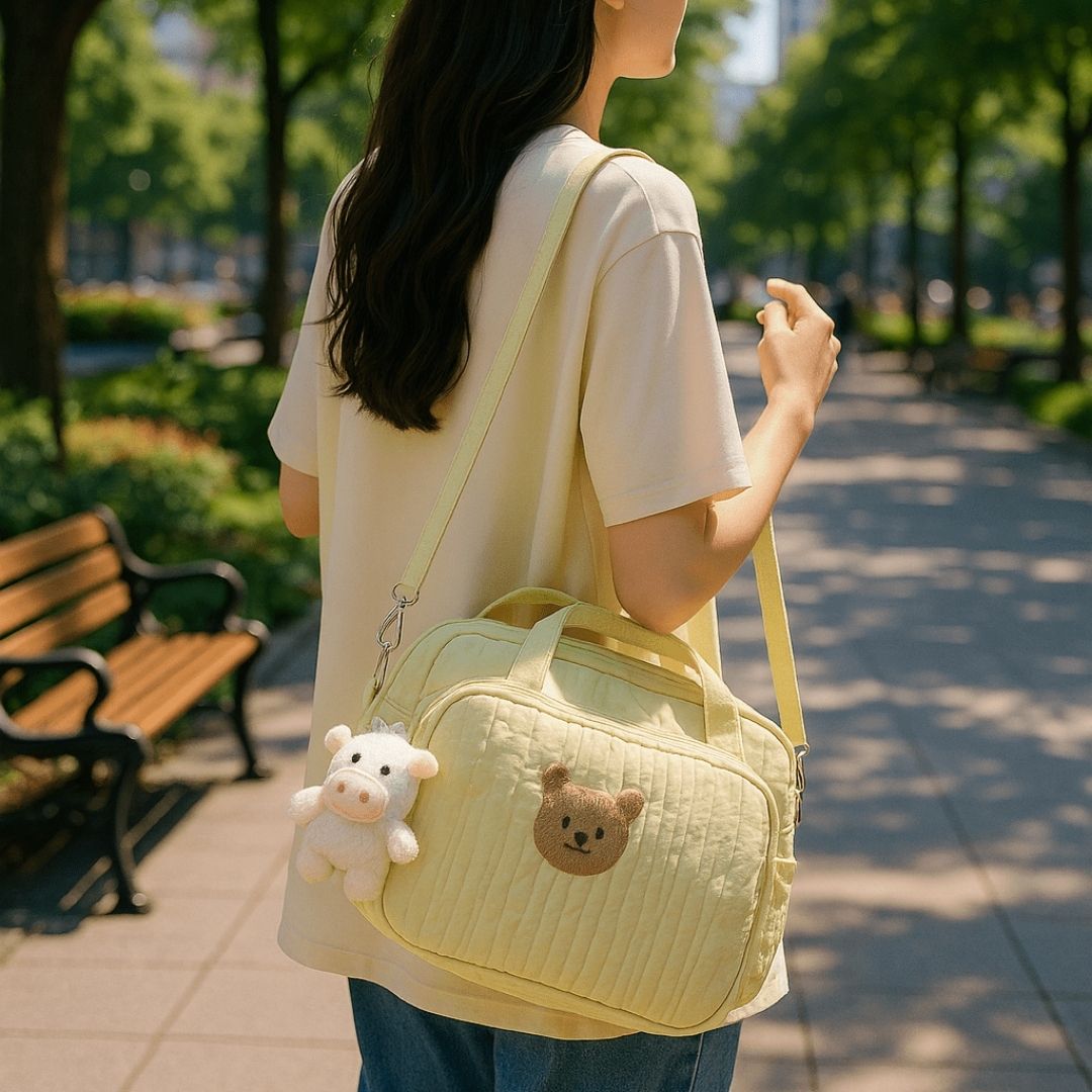 Sac a langer élégant et fonctionnel