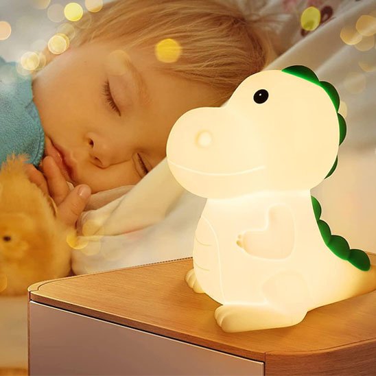 Veilleuse bébé dinosaure nuit paisible