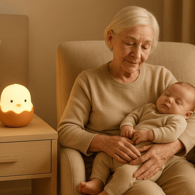 Veilleuse enfant à emporter partout même chez les grand parents