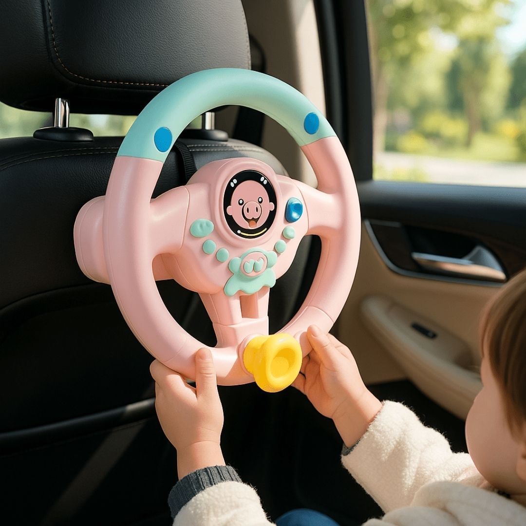 Volant enfant à la découverte du monde automobile