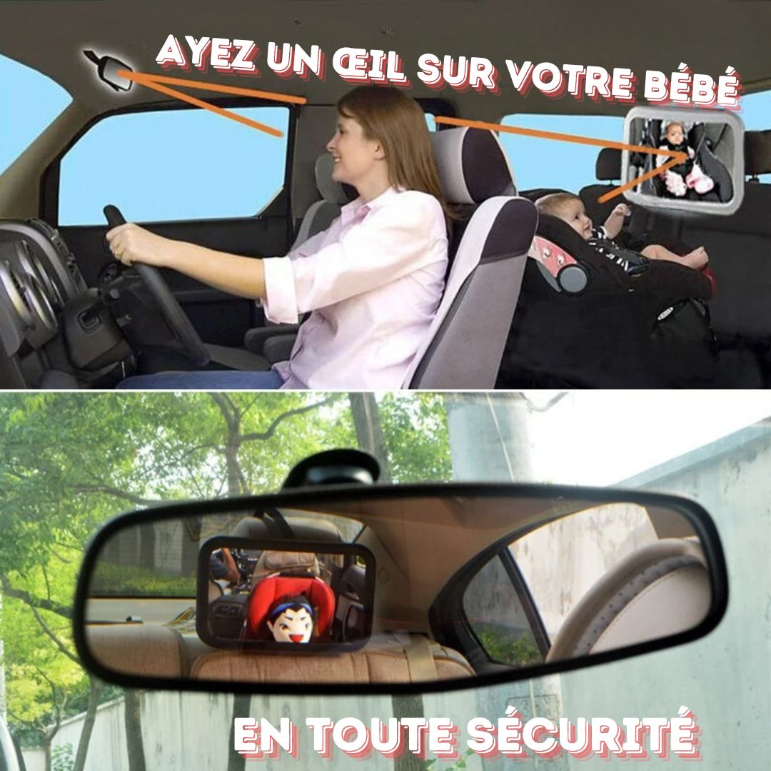 Miroir Voiture pour Bébé : Sécurité et Tranquillité d'Esprit pour les Parents