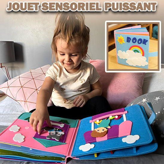 Livre pour bébé en tissu : L'éveil sensoriel et l'apprentissage en douceur