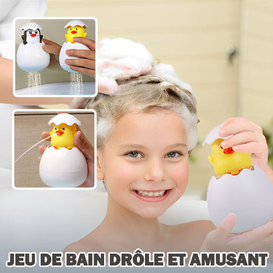 Jouet de bain- œuf arroseur.