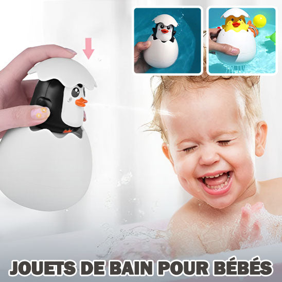 Jouet de bain- œuf arroseur.