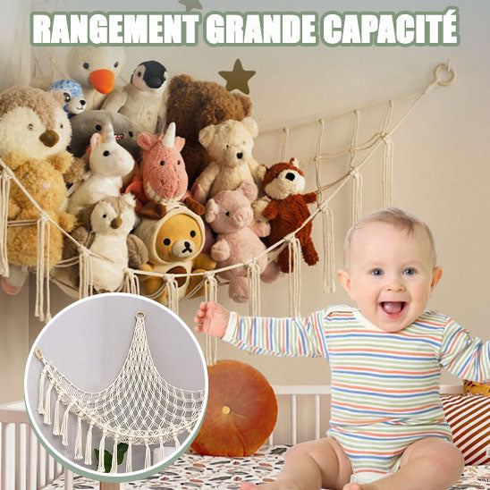 Hamac Peluche : La Solution Élégante pour Ranger les Jouets